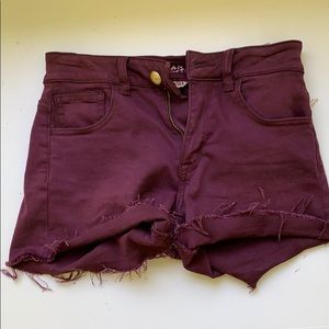 American eagle hi rise shortie